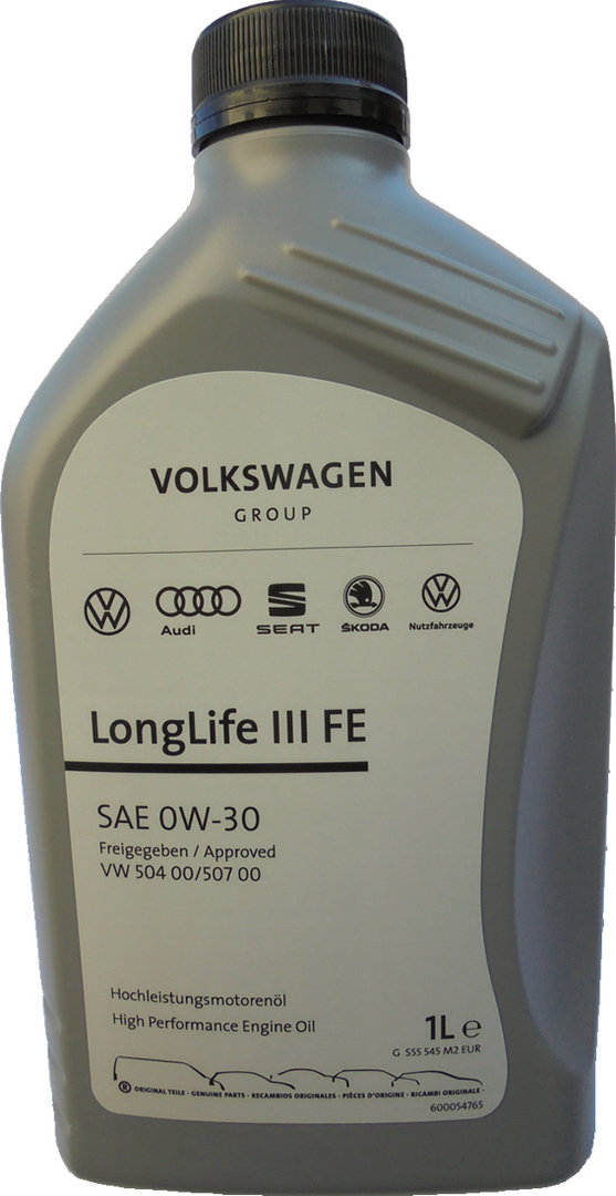 0W30 VW LONGLIFE III 1L